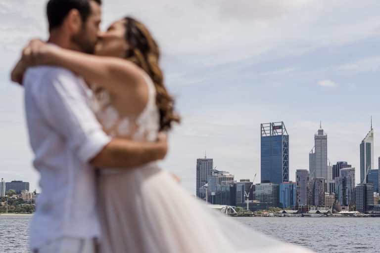 Lina + Nic – South Perth Foreshore Boho Wedding