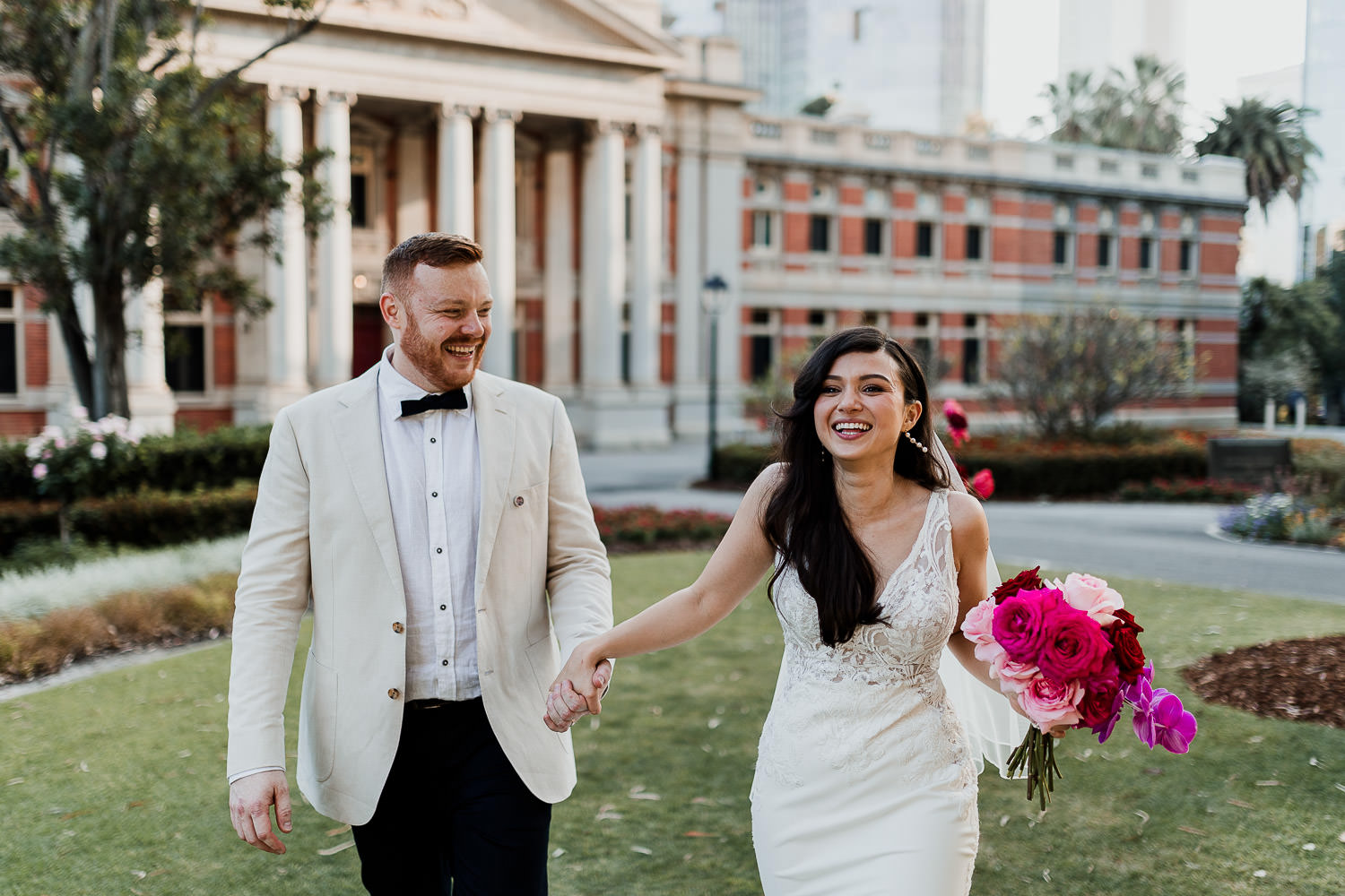 Aliah + Graham – Perth Supreme Court Gardens Wedding